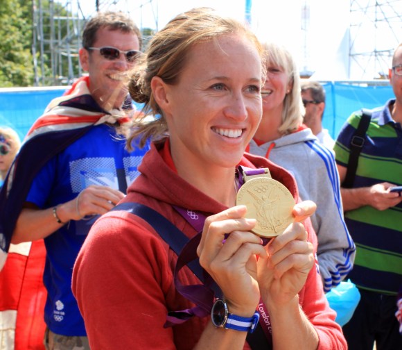 Helen Glover, gold medal winner, seen here in 2012. Photo by Thomaswwp, CC BY-SA 3.0.