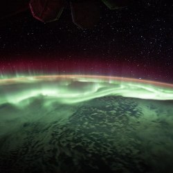ISS-52 Aurora australis above Antarctica
