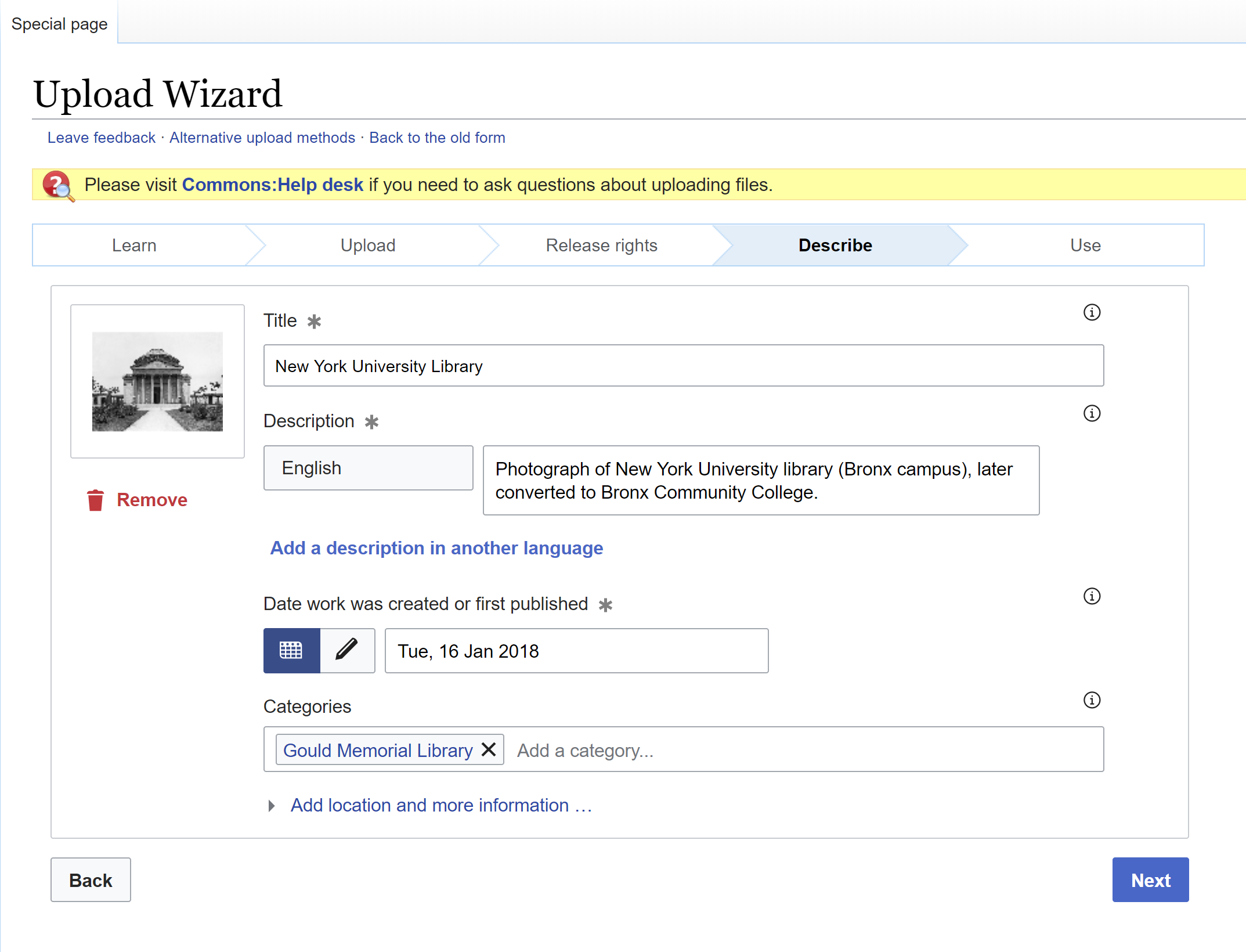 How To Add Your Photos To Wikimedia Commons And Add To The Sum Of All ...