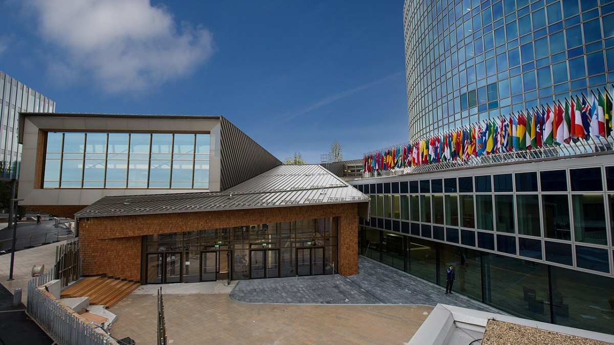 Front view of the WIPO Conference Hall