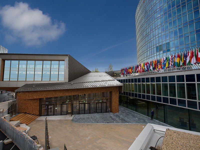 Front view of the WIPO Conference Hall