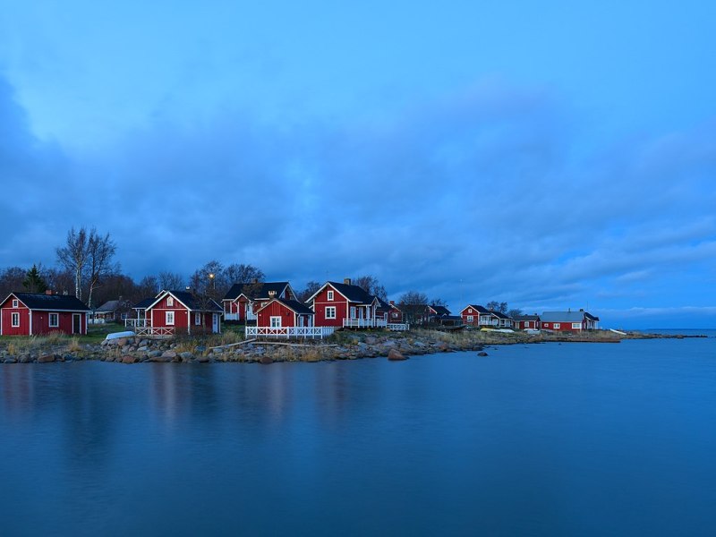 Ohtakari, village and island in Kokkola, Finland